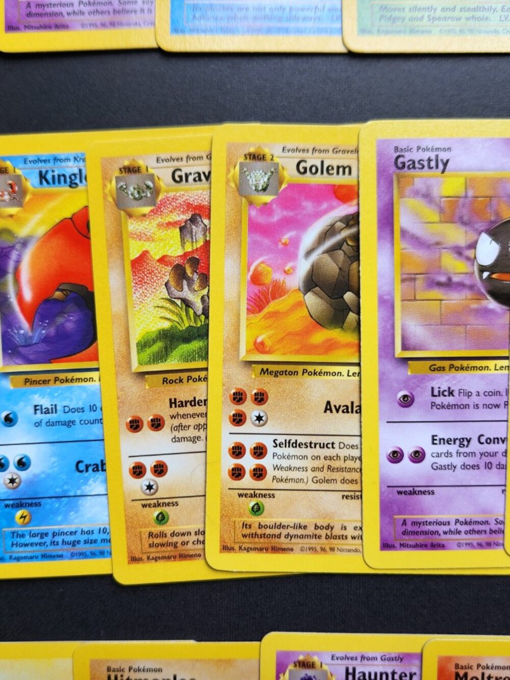 Pokemon Fossil Complete Non Holo Set 16-62 Rare Uncommon Common WOTC 56 Card Lot - Picture 7 of 16